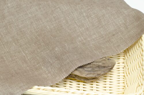 linenschina2939 (17) Linen Cotton Chambray Fabric - 113g Lightweight, 138cm Width, Natural Texture - Summer Spring Healing Material #2939