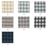 linenschina2941 (2) Linen Rayon Check Fabric - 170g Medium Weight, 138cm Width, Mini Grid Pattern - Spring Summer Autumn #2941