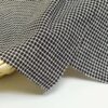 linenschina2942 (14) Linen Cotton Poly Check - 175g Medium Weight, 138cm Width, Subtle Grid - Retro Spring Summer Autumn #2942
