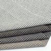 linenschina2942 (3) Linen Cotton Poly Check - 175g Medium Weight, 138cm Width, Subtle Grid - Retro Spring Summer Autumn #2942