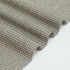 linenschina2942 (8) Linen Cotton Poly Check - 175g Medium Weight, 138cm Width, Subtle Grid - Retro Spring Summer Autumn #2942