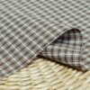 linenschina2943 (22) Light Linen Blend Check - 149g, 138cm Width, Cotton Poly Mix - Understated Spring Summer Pattern #2943