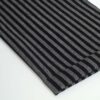 linenschina2954 (14) Linen Blend Stripe - 144g Lightweight, 138cm Width, Grey Tones - Understated Spring Summer #2954