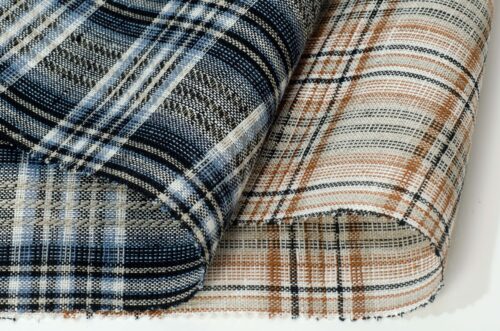linenschina2955 (5) Textured Pure Linen - 147g Medium Weight, 137cm Width, Jacquard Pattern - Spring Summer Essential #2955