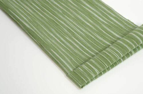 linenschina2956 (22) Linen Mix Stripe - 148g Lightweight, 140cm Width, Irregular Lines - Summer Spring Relaxed Style #2956