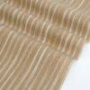 linenschina2956 (8) Linen Mix Stripe - 148g Lightweight, 140cm Width, Irregular Lines - Summer Spring Relaxed Style #2956