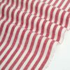 linenschina2957 (9) Classic Linen Blend - 182g Medium Weight, 138cm Width, Fine Stripe - Year-Round Natural Fabric #2957