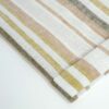 linenschina2958 (14) Fresh Linen Stripe - 149g Medium Weight, 138cm Width, UV Protection - Must-Have Summer Fabric #2958
