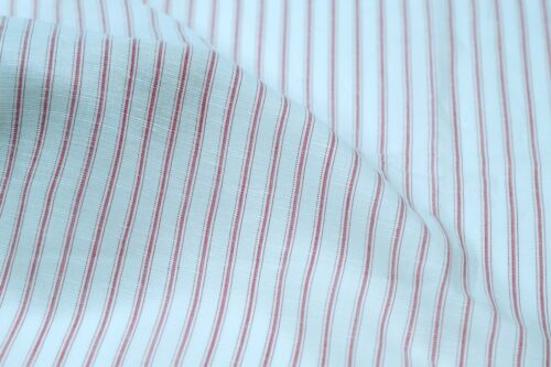linenschina2959 (13) Tencel Linen Stripe - 124g Lightweight, 140cm Width, Cool Summer Feel - Vibrant Color Story #2959