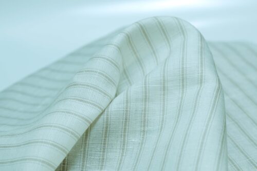 linenschina2959 (17) Tencel Linen Stripe - 124g Lightweight, 140cm Width, Cool Summer Feel - Vibrant Color Story #2959