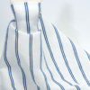 linenschina2960 (1) Wide Stripe Tencel Linen - 132g Lightweight, 140cm Width, Breezy Summer Fabric - Free-Spirited Design #2960
