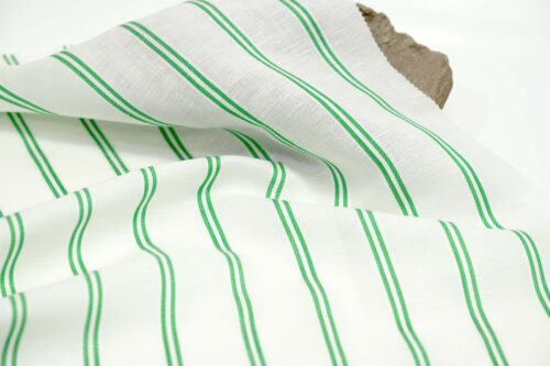 linenschina2960 (11) Wide Stripe Tencel Linen - 132g Lightweight, 140cm Width, Breezy Summer Fabric - Free-Spirited Design #2960