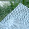 linenschina2962 (4) Tencel Linen Check - 120g Ultra Light, 140cm Width, Geometric Pattern - Refined Summer Spring #2962