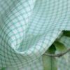 linenschina2962 (7) Tencel Linen Check - 120g Ultra Light, 140cm Width, Geometric Pattern - Refined Summer Spring #2962