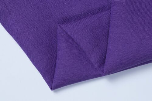 linenschina3024 (17) Premium Linen Rayon Blend Fabric - 167g Medium Weight, 138cm Width, Double Yarn Texture - Soft & Colorful for Shirts & Pants #3024