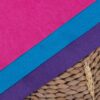 linenschina3024 (5) Premium Linen Rayon Blend Fabric - 167g Medium Weight, 138cm Width, Double Yarn Texture - Soft & Colorful for Shirts & Pants #3024