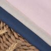 linenschina3068 (12) Lightweight Linen Viscose Fabric - 121g, 135cm Width, 15% Linen 85% Viscose - Spring Summer Material #3068