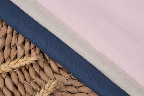 linenschina3068 (12) Lightweight Linen Viscose Fabric - 121g, 135cm Width, 15% Linen 85% Viscose - Spring Summer Material #3068