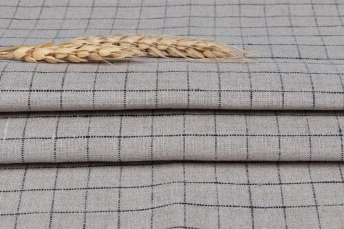 100% Pure Linen Fabric - 181g Heavyweight, 145cm Width, Natural Texture - Spring Autumn Essential #3108