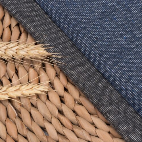 linenschina3109 (1) Linen Cotton Blend Fabric - 219g Extra Heavy, 135cm Width, 30% Linen 70% Cotton - Winter Season Material #3109