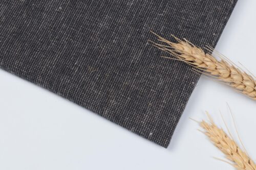 linenschina3109 (9) Linen Cotton Blend Fabric - 219g Extra Heavy, 135cm Width, 30% Linen 70% Cotton - Winter Season Material #3109