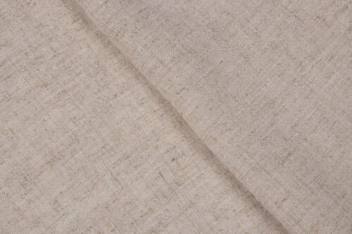 linenschina3204 (15) Linen Rayon Sandwashed Fabric - 220g Heavyweight, 135cm Width, Slub Texture - Autumn Winter Comfort #3204