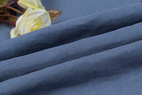 linenschina3227 (13) Luxury Tencel Linen Fabric - 186g Medium Weight, 145cm Width, 30% Linen 70% Tencel - Spring Autumn Collection #3227