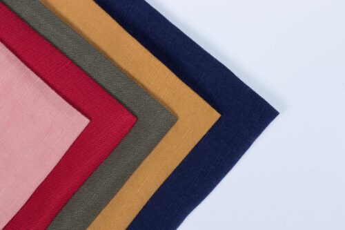 linenschina3228 (13) Tencel Linen Blend Fabric - 163g Medium Weight, 138cm Width, 30% Linen 70% Tencel - Spring Summer Material #3228
