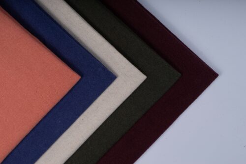 linenschina3229 (13) Washed Linen Cotton Fabric - 270g Extra Heavy, 140cm Width, 40% Linen 60% Cotton - Winter Season Material #3229