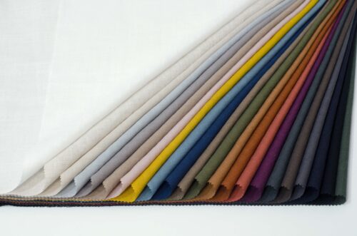 linenschina3230 (5) Premium Tencel Linen Fabric - 172g Medium Weight, 138cm Width, Slub Texture - Year-Round Comfort #3230