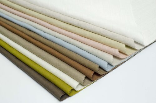 linenschina3238 (3) Tencel Linen Slub Fabric - 174g Medium Weight, 137cm Width, Silky Drape - Spring Autumn #3238