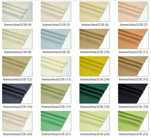 linenschina3238 Tencel Linen Slub Fabric - 174g Medium Weight, 137cm Width, Silky Drape - Spring Autumn #3238