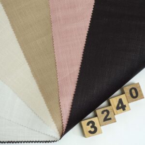 linenschina3240 (1) Herringbone Tencel Linen - 205g Heavyweight, 145cm Width, Structured Drape - Multi-Season Fabric #3240