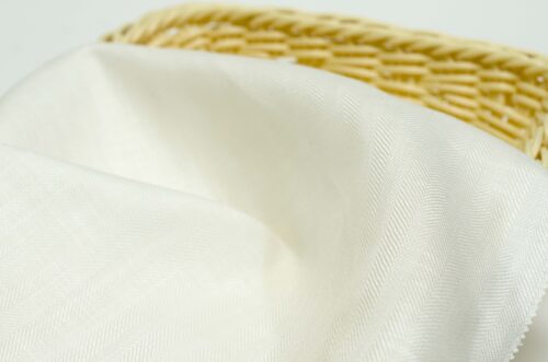 linenschina3240 (15) Herringbone Tencel Linen - 205g Heavyweight, 145cm Width, Structured Drape - Multi-Season Fabric #3240