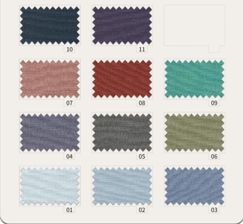 linenschina3249 (15) Tencel Linen Polyester Blend - 166g Medium Weight, 140cm Width, Durable & Wrinkle-Resistant #3249