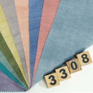 linenschina3308 (1) Linen Rayon Textured Fabric - 133g Lightweight, 137cm Width, Unique Wrinkled Effect - Spring Summer #3308