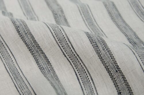 linenschina3421 (7) Pure Linen Jacquard Fabric - 160g Medium Weight, 138cm Width, Minimalist Luxury - Spring Summer #3421