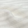linenschina3423 (3) Linen Metallic Stripe Fabric - 160g Medium Weight, 138cm Width, 2% Gold/Silver Yarn - Subtle Shine #3423