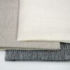 linenschina3424 (10) Linen Cotton Blend Fabric - 245g Heavyweight, 138cm Width, Minimalist Jacquard - Quiet Luxury #3424