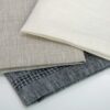 linenschina3424 (11) Linen Cotton Blend Fabric - 245g Heavyweight, 138cm Width, Minimalist Jacquard - Quiet Luxury #3424