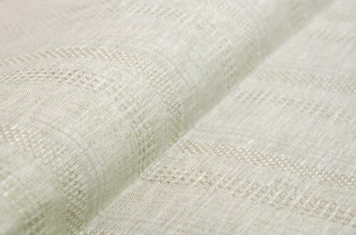 linenschina3424 (6) Linen Cotton Blend Fabric - 245g Heavyweight, 138cm Width, Minimalist Jacquard - Quiet Luxury #3424