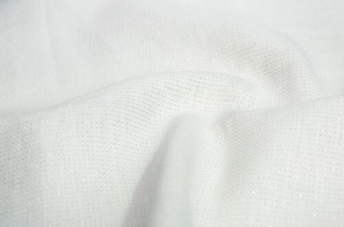 linenschina3425 (3) Linen Cotton Metallic Fabric - 245g Heavyweight, 138cm Width, 2%Gold/Silver Yarn - Luxe Texture #3425