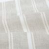 linenschina3426 (3) Linen Cotton Poly Blend - 128g Lightweight, 142cm Width, Textured Stripe - Spring Summer #3426