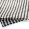linenschina3427 (4) Classic Linen Stripe Fabric - 170g Medium Weight, 138cm Width, Timeless Design - Natural Living #3427