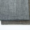 linenschina3428 (6) Pure Linen Houndstooth - 162g Medium Weight, 137cm Width, Sophisticated Check - Spring Summer #3428