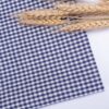 linenschina3529 (50) Linen Cotton Check Fabric - 132g Lightweight, 145cm Width, Retro Style - Spring Summer #3529