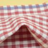 linenschina3530 (57) Linen Cotton Gingham Fabric - 136g Lightweight, 145cm Width, Antibacterial - Summer Shirts #3530