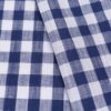 linenschina3531 (27) Linen Cotton Yarn-Dyed Check - 136g Lightweight, 145cm Width, Durable Texture - Summer Wear #3531