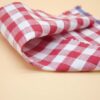 linenschina3531 (67) Linen Cotton Yarn-Dyed Check - 136g Lightweight, 145cm Width, Durable Texture - Summer Wear #3531