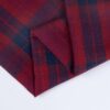 linenschina3533 (13) Linen Cotton Line Check - 116g Ultra Light, 140cm Width, Textured Surface - Spring Summer #3533